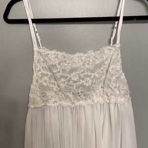 In Bloom sheer lace nightgown